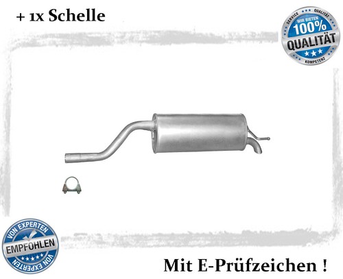 Endschalldämpfer für opel - endschalldämpfer,