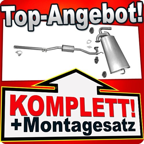 Auspuff für mitsubishi asx - auspuff,