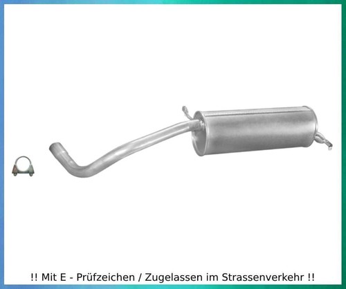 Endschalldämpfer für polo - für,