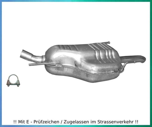 Endschalldämpfer für opel - für,