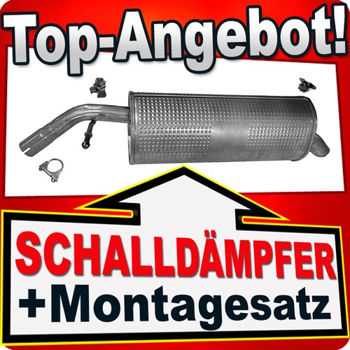 Endschalldämpfer für