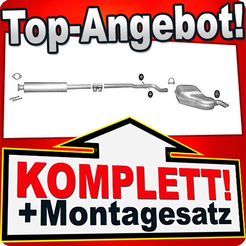 Auspuff für volvo - für,