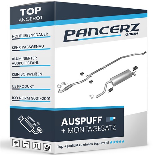 Auspuff für opel corsa 2 - opel, d