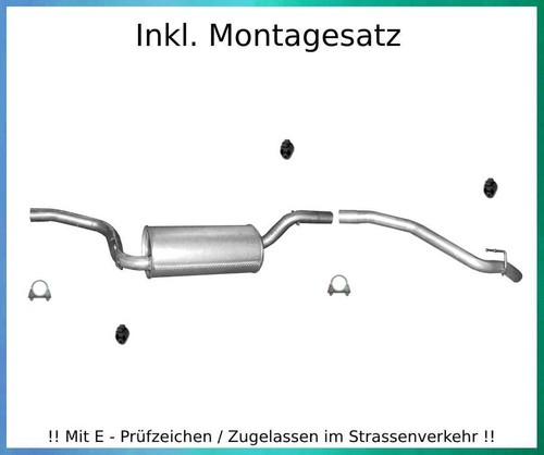 Endschalldämpfer endrohr - +,