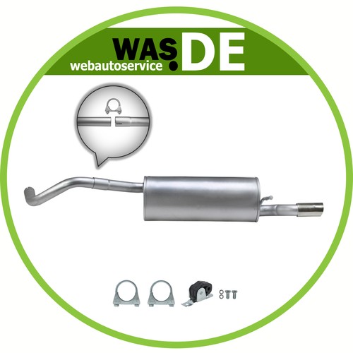 Endschalldämpfer polo 4 - endschalldämpfer, 1.4