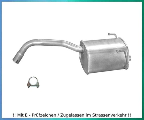 Endschalldämpfer für ford - endschalldämpfer, ka