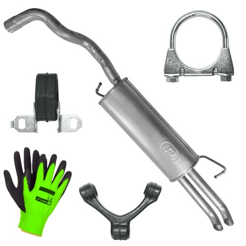 Auspuff endschaldämpfer - auspuff,