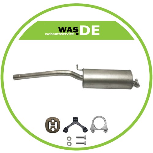 Auspuff endschalldämpfer - endschalldämpfer, vw