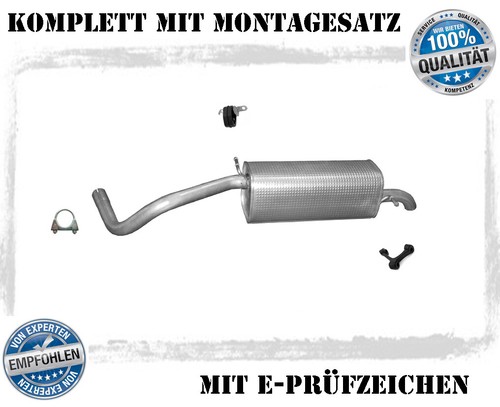 Endschalldämpfer für seat - für,