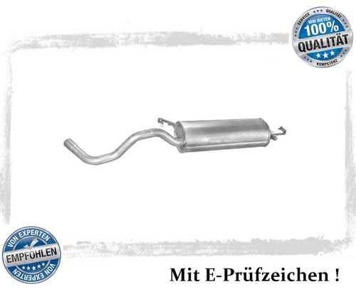 Endschalldämpfer golf 4 - iv,