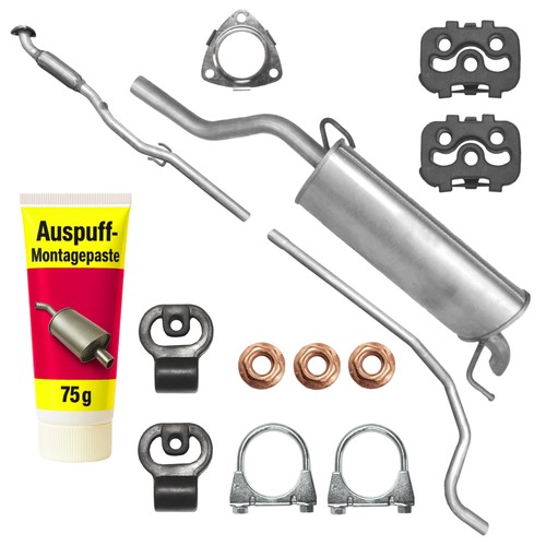 Edex abgasrohr endtopf - +,