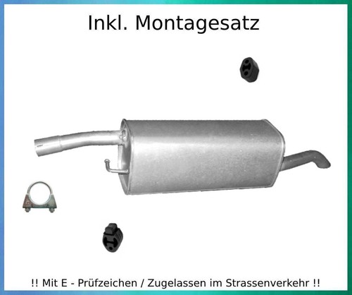 Endschalldämpfer für ford - für,