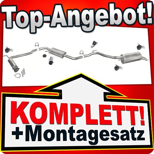Auspuff für transporter - vw, t4
