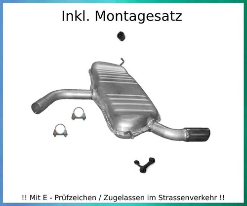Endschalldämpfer audi - audi, a3