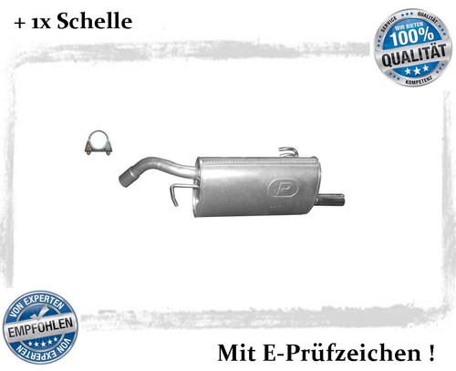 Endschalldämpfer für smart - endschalldämpfer,