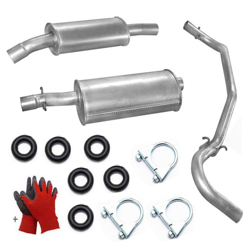 Auspuff komplett für fiat - auspuff,