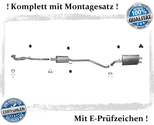 Auspuffanlage chevrolet spark - chevrolet,