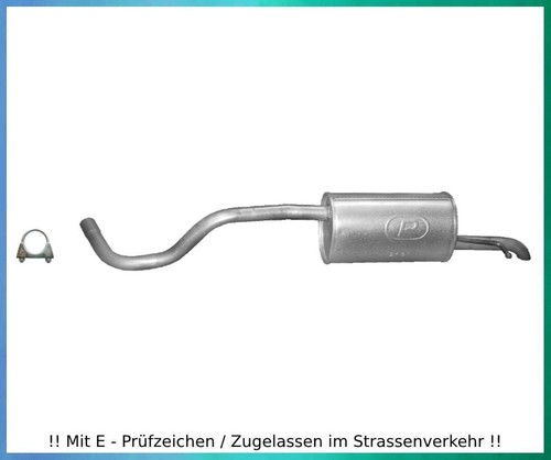 Endschalldämpfer skoda - endschalldämpfer,