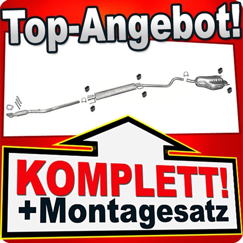 Auspuff für opel astra 8 - astra, 1.8