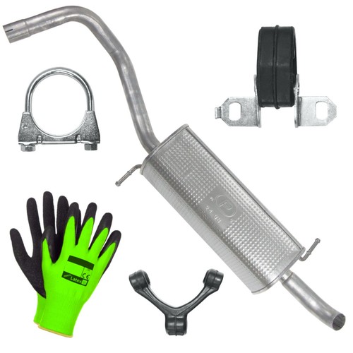 Endtopf auspuff für seat - endtopf,
