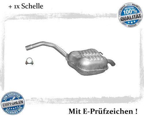 Endschalldämpfer für ford - endschalldämpfer,