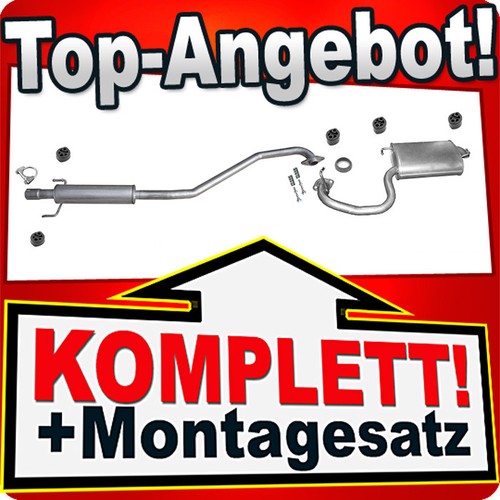 Auspuff für toyota avensis - auspuff,